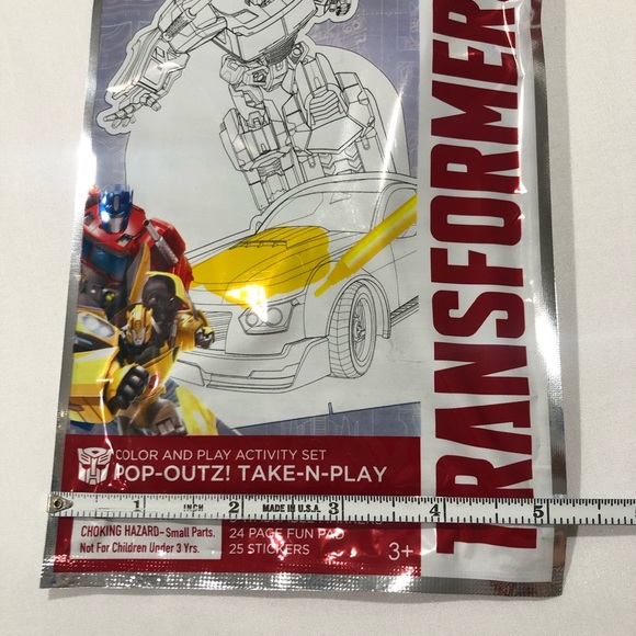 Transformers Color and Play Activity Set - Picture 7 of 7